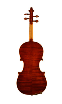 Stevan Rakić's violin built 2010, back