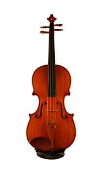 Stevan Rakić's violin built 2010, front