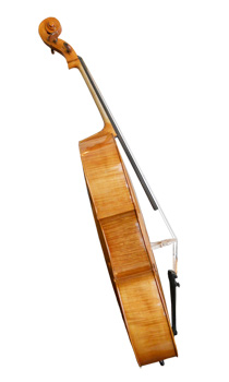 Majstorsko violončelo Stevana Rakića sa strane