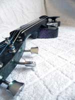 Electric violin with Gotoh Stealth machine heads