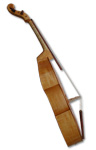 Side of Rakić Tenor violin