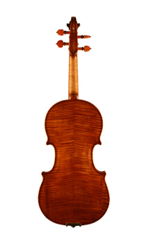 Stevan Rakić's violin built 2009, back