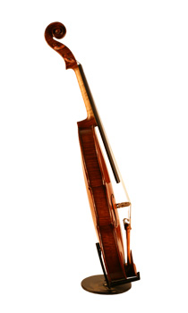 Stevan Rakić's violin built 2009, side
