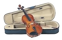Violina sa kutijom i gudalom, spremna za sviranje, set
