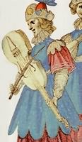 Barokna slika muzičara koji svira violinu